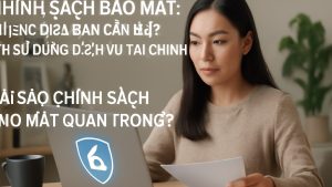 Chính sách bảo mật: Những điều bạn cần biết khi sử dụng dịch vụ tài chính