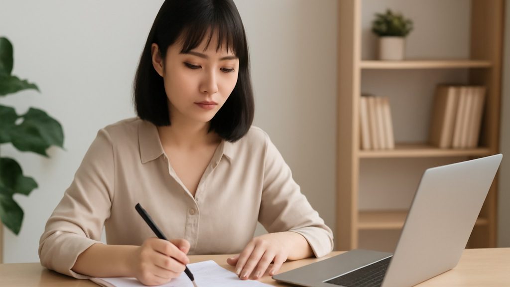 Minh họa: Chuẩn bị tài liệu cần thiết