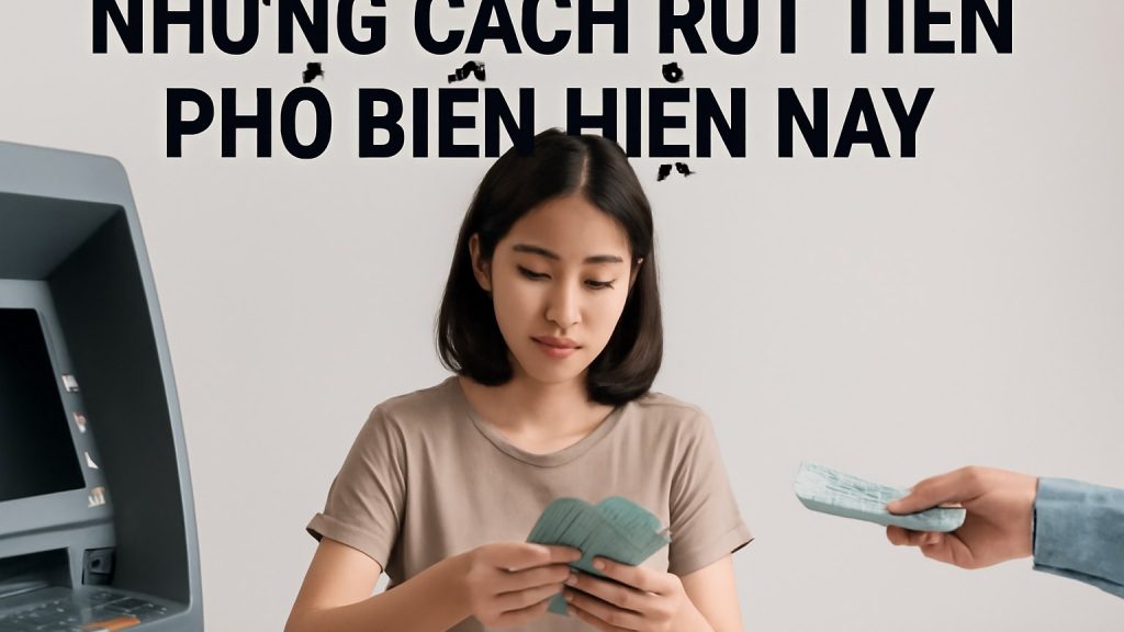 Minh họa: Những Cách Rút Tiền Phổ Biến Hiện Nay