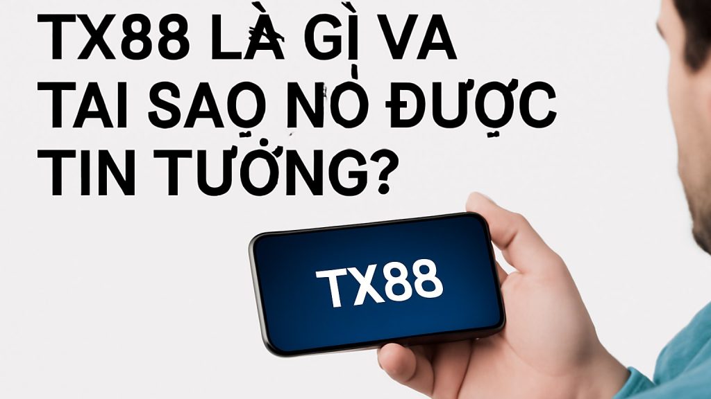 Minh họa: Tx88 là gì và tại sao nó được tin tưởng?