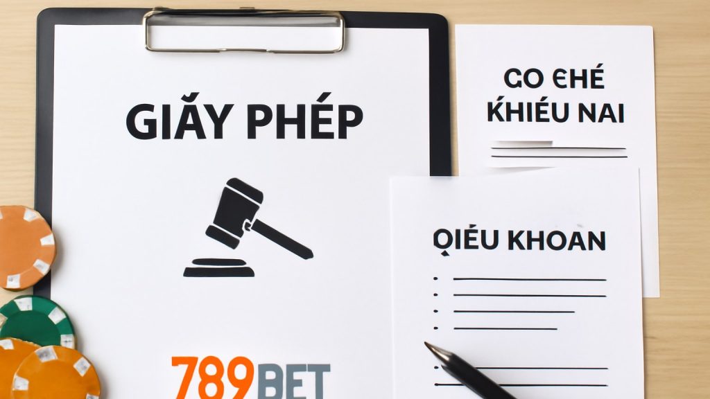 Minh họa: 1) Tiêu chí minh bạch: giấy phép, điều khoản và cơ chế khiếu nại