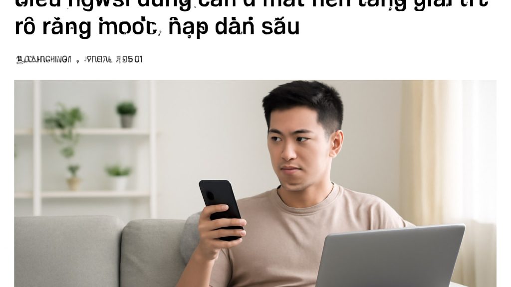 Điều người dùng cần ở một nền tảng giải trí: rõ ràng trước, hấp dẫn sau Minh họa: Điều người dùng cần ở một nền tảng giải trí: rõ ràng trước, hấp dẫn sau